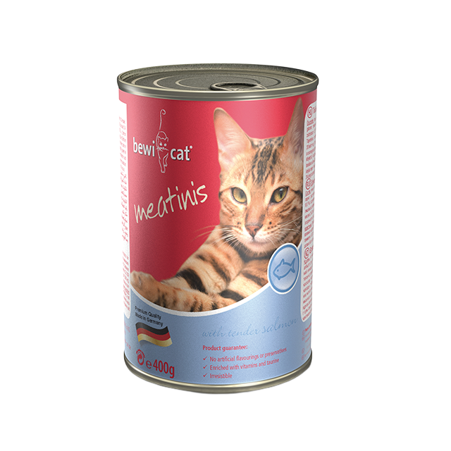 Bewi Cat Meatinis Salmon 400g