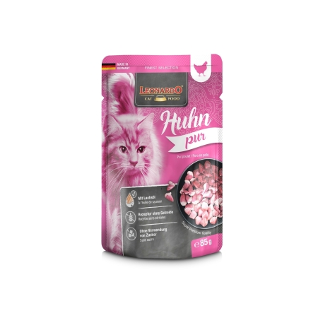 Leonardo Pure Chicken 85g - single-protein wet food for cats at Aquapet Kenya