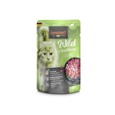 Leonardo Venison & Blueberry 85g - gourmet wet food for cats at Aquapet Kenya