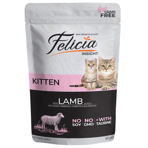 Felicia Kitten Lamb 85g