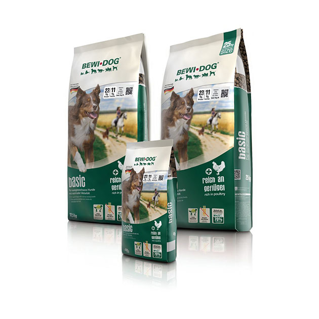 Bewi Dog Basic Croc at Aquapet – balanced dry food for adult dogs