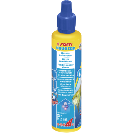 Aquatan 50ml water conditioner for healthy aquarium fish