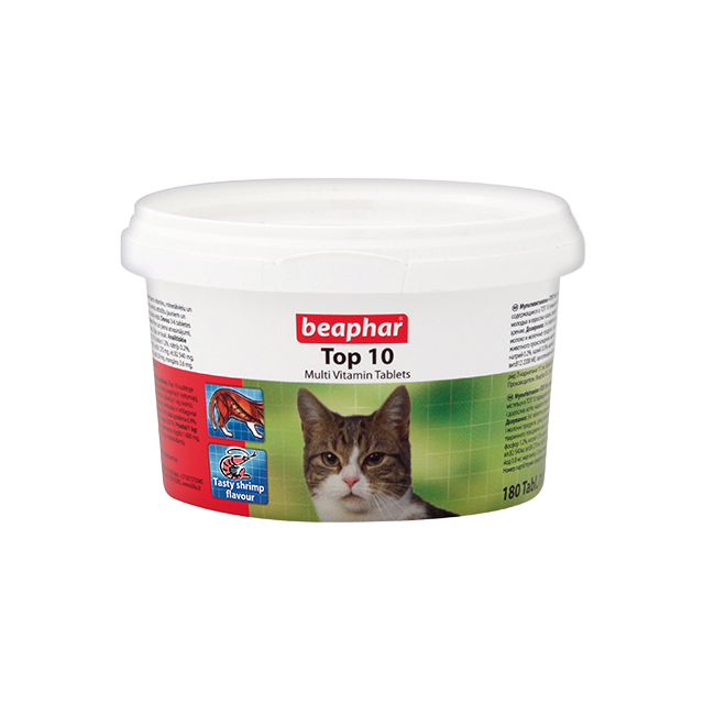 Beaphar Top 10 Cat 180 Tab