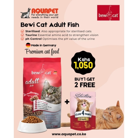 Bewi Cat Adult Fish 1kg