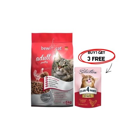 Bewi Cat Adult Poultry 5kg