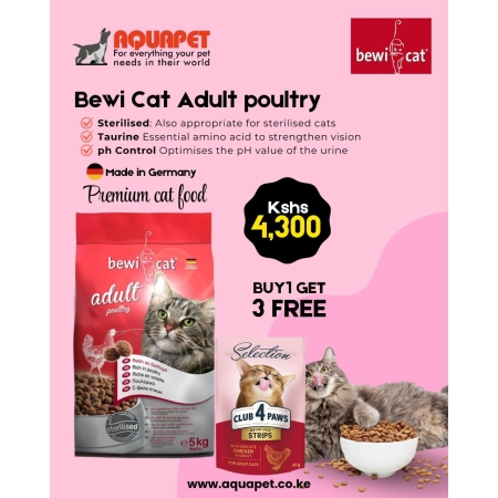 Bewi Cat Adult Poultry 5kg