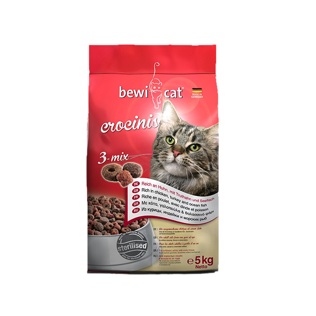 Bewi Cat Crocinis 3 Mix 5kg