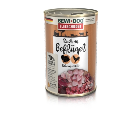 Bewi Dog Poultry 400g - natural chicken treats for dogs at Aquapet Kenya