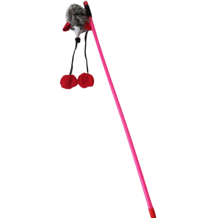 Chic Cat Feather Toy Stick C016