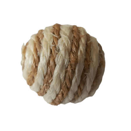 Chic Cat Toy Sisal Ball C007Chic Cat Toy Sisal Ball C007 natural fiber plaything for felines at Aquapet Kenya