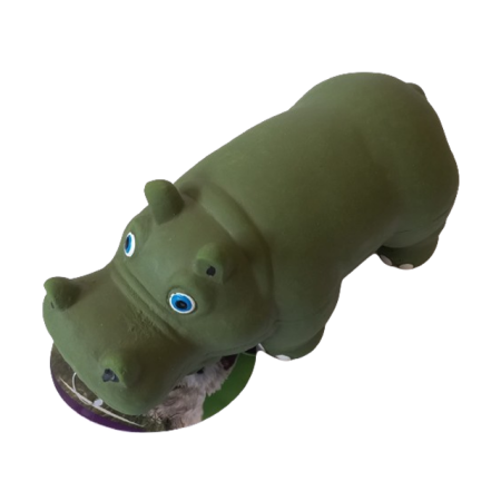 Chik Squeaky Pet Hippo Toy LTX-0103
