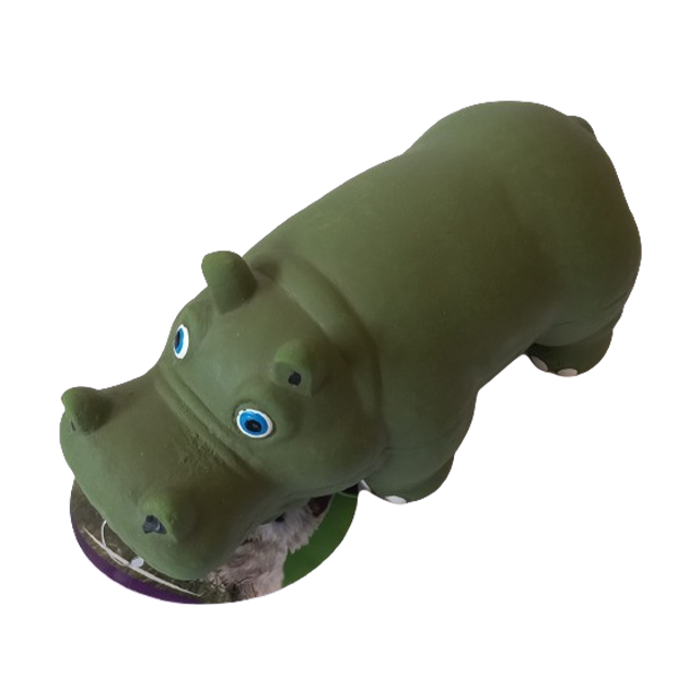 Chik Squeaky Pet Hippo Toy LTX-0103