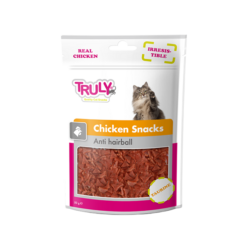Truly Chicken Snacks Anti-Hairball For Cat 50G #CA-09H-01