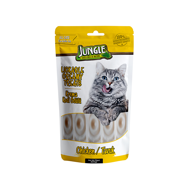 Jungle Creamy Treats Cat Chicken 70g