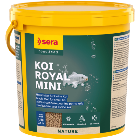 Koi Royal Mini 3800ml premium koi fish food for optimal growth