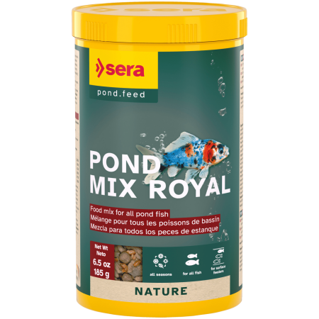 Pond Mix Royal 1000ml premium floating fish food for koi and goldfish Meta Description: