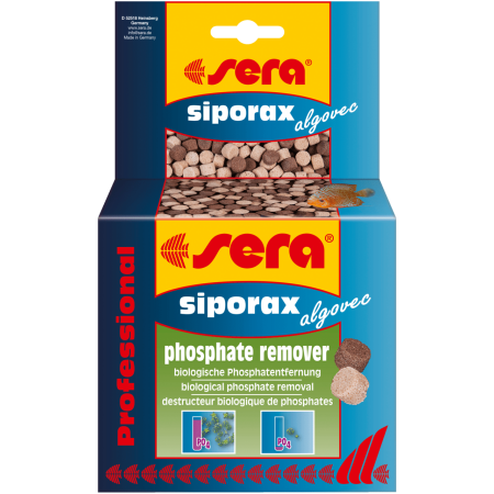 Siporax Algovec phosphate remover for crystal-clear aquarium water