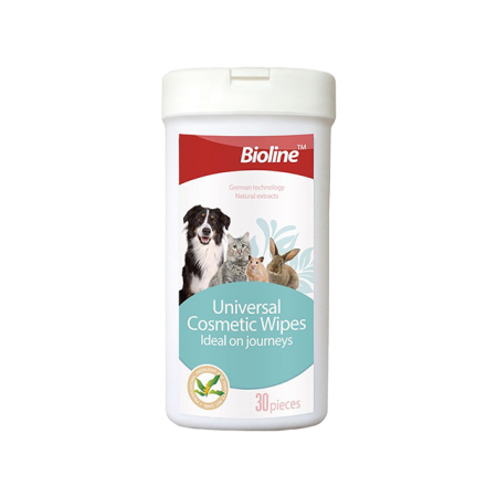 Bioline Universal Cosmetic Wipes 30pcs
