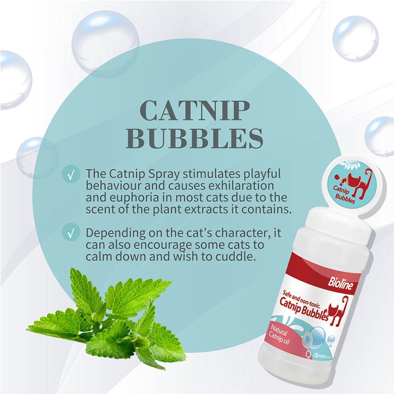 Bioline Catnip Bubbles 0.6oz