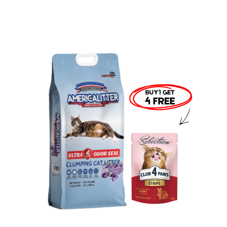 America Lavender Cat Litter 15Kg