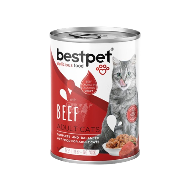 Bestpet Cat with Beef 400g