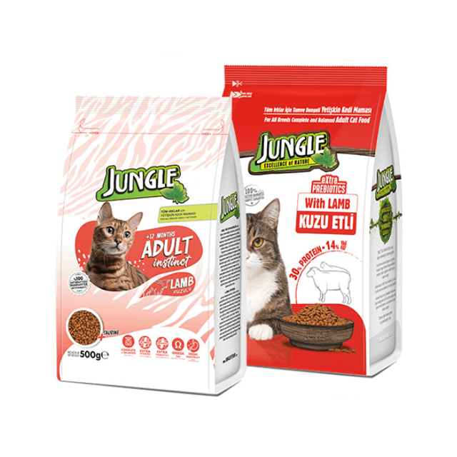 PG Jungle Adult Cat Lamb 500g