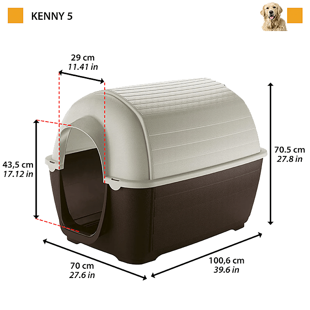 Ferplast Kenny 05 Dog Kennel