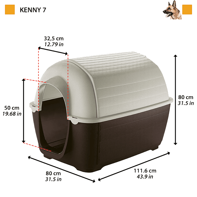Ferplast Kenny 07 Dog Kennel