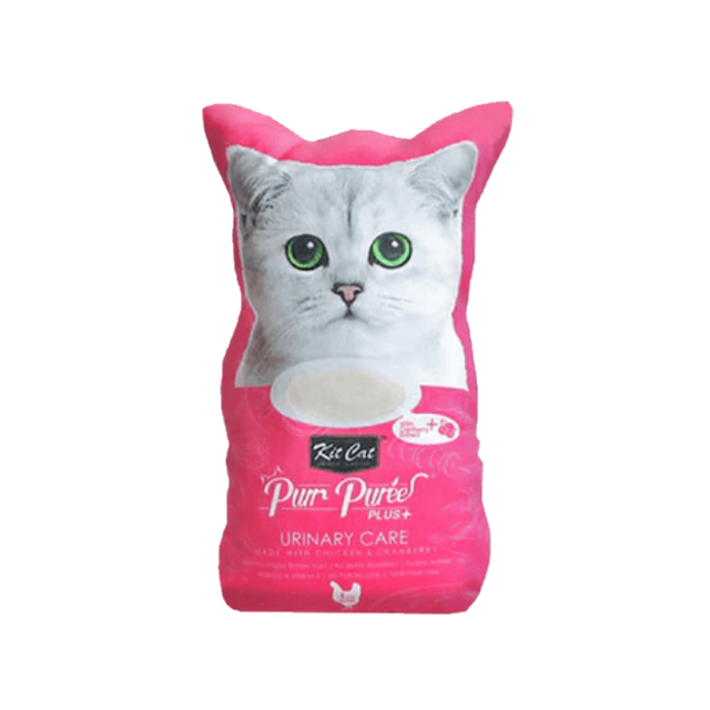 Kit Cat Plush Toy with Catnip - Pink