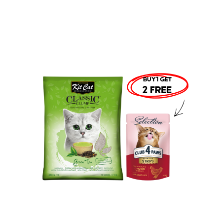 Kit Cat Clumping Green Tea 7Kg