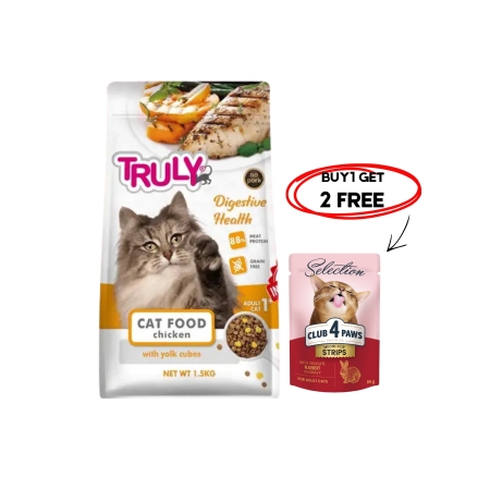 Truly Cat Food Chicken 1.5Kg #CFC-01