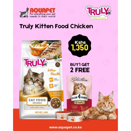 Truly Kitten Food Chicken 1.5Kg #CFC-01