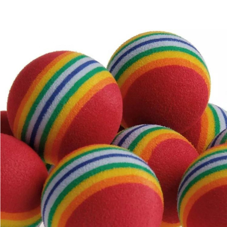 Chik Cat Toy Rainbow Ball CT009