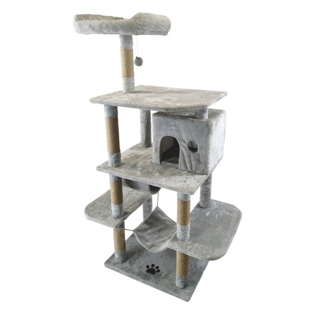 Chik Cat Tree Light Grey M80-35