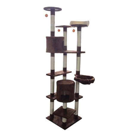 Chik Cat Tree Brown M82-02