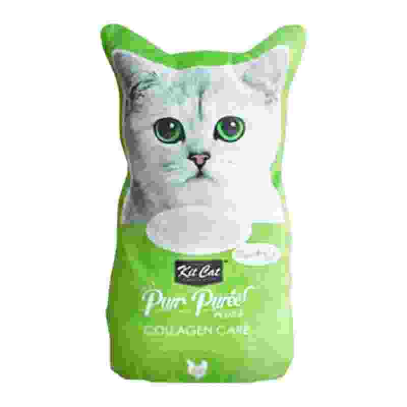 Kit Cat Plush Toy with Catnip - Green