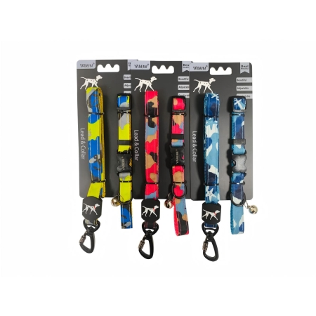 Chik Dog Leash and Collar VT-17 10mm*48"