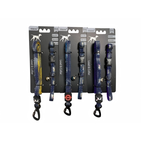 Chik Dog Leash and Collar VT-25 10mm*48"