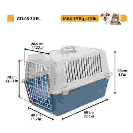 Alternative view of Ferplast Carrier Atlas 30 EL