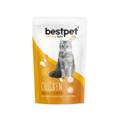 Bestpet Adult Cat with Chicken 1Kg