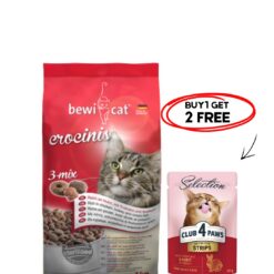 Bewi Cat Crocinis 3 Mix 1Kg