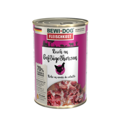 Bewi Dog Poultry Hearts 400g
