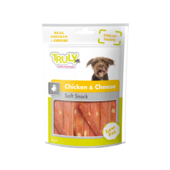 Truly Slices Chicken & Cheese For Dog 90G #CB-06S