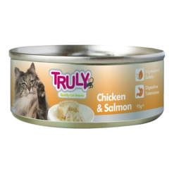Truly Chicken & Salmon Can 95g #TNC-06