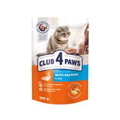Club 4 Paws Cat Salmon in Jelly 100g