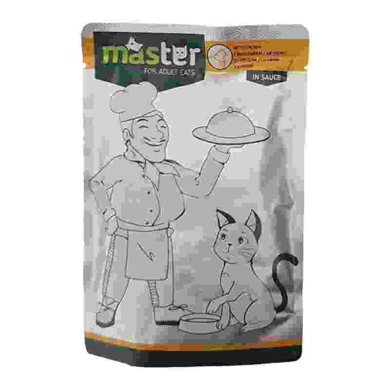 Club 4 Paws Master Cat Chicken in Sauce 80g