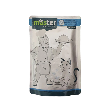 Club 4 Paws Master Cat Fish In Sauce 80g