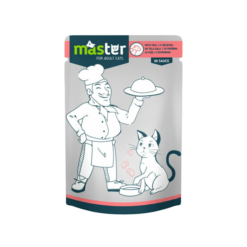 Club 4 Paws Master Cat Veal In Sauce 80g