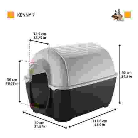 Alternative view of Ferplast Kenny 07 Dog Kennel