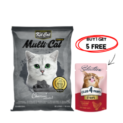 Kit Cat MultiCat Charcoal 20Kg